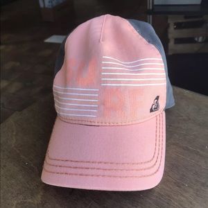 Pink Roxy Surf Hat